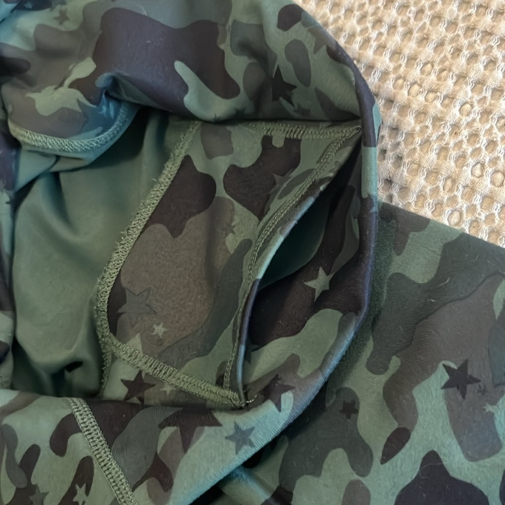 Power Hold By Fabletics Camo High Waisted Green &… - image 7